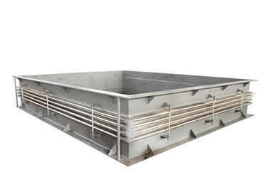 Metal Rectangular Expansion Joint For Ducts / Exhaust / Ventilation Systems