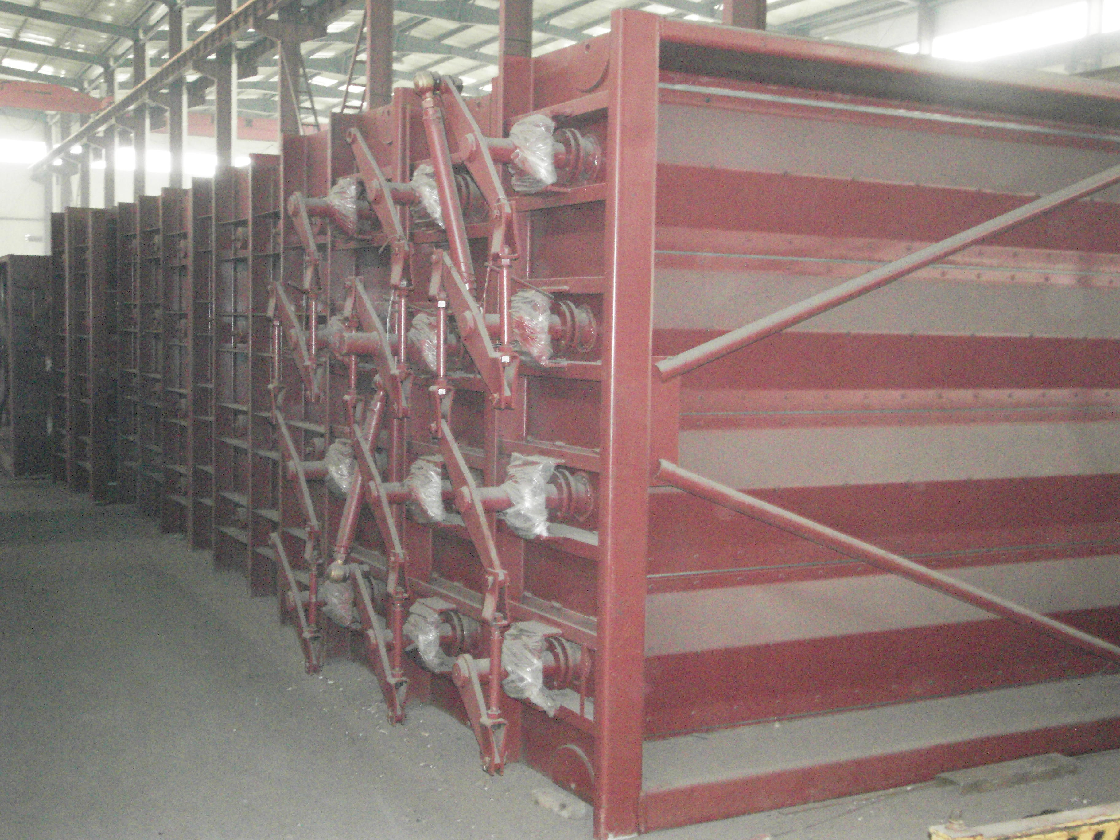 Industrial Steel Shut Off Flue Baffle Door For Power Plants Industry