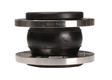 PTFE Lining Rubber Bellows Expansion Joints With Flange Chemical Resistant