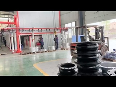 Epdm Bellows Expansion Joint High Temperature Flexible Flange Connection NR Rubber
