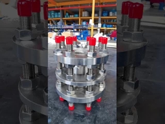 stainless steel double flange disassembly joint