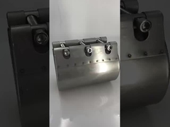 Drain Pipe Repair Clamp 1/2 Inch Pressurised Ss 316 Oil Pipes Bolted Connection