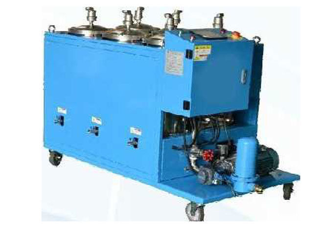 FDJA Special Oil Purification Machine , Carbon Steel Oil Filtration Machine