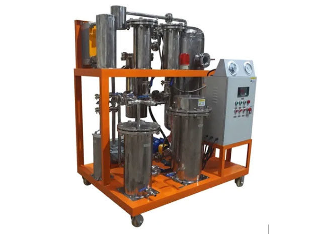 Highly Effectively Cooking Oil Filter Machine , Oil Purifying Machine Eco Friendly
