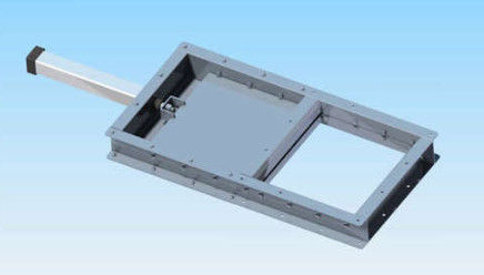 Durable Slide Gate Dampers Manually Actuated For Material Handling Systems