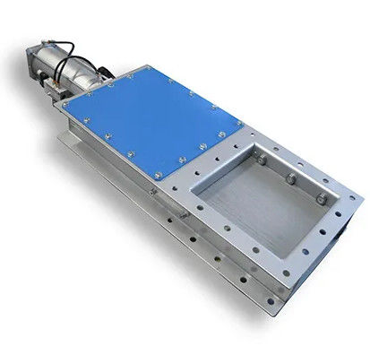 Custom Slide Gate Dampers For Flue Gas Ventilation And Material Handling