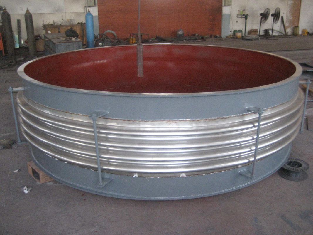 Flange Type Pipe Expansion Joint / SS Expansion Bellow CE ISO9001 Certification
