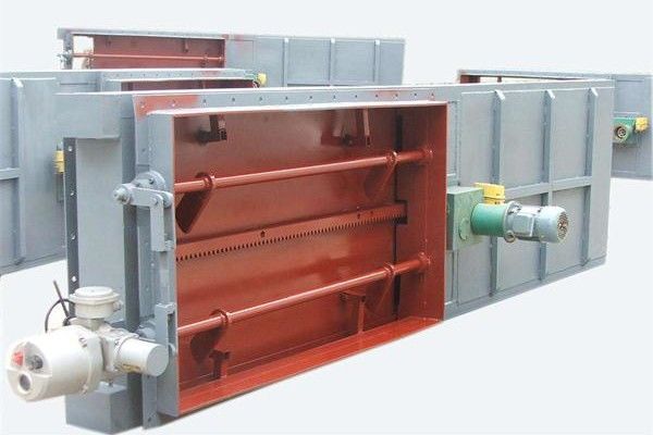 FDGM Electric Cold And Hot Air Isolating Door For Thermal Power Plant
