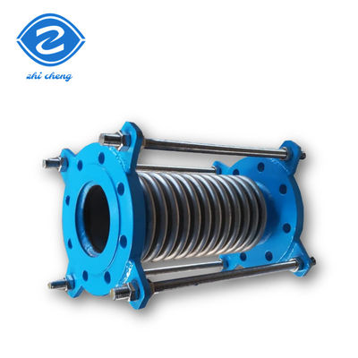 DN32 DN3000mm Stainless Steel Flange Tie Rod Compensator Vacuum Bellows Expansion Joint