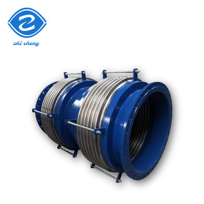 Drawing Axial Metal Expansion Joint Compound Tie Rod Corrugated Compensator For Coal Pipeline