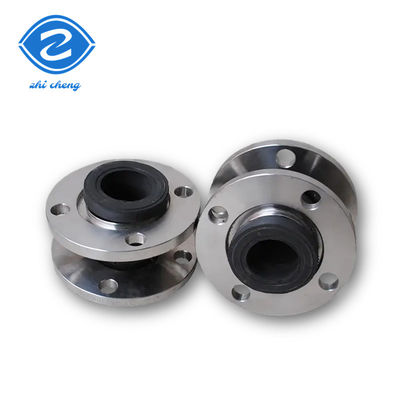 Flange Connection Oil-proof Seismic Compensator Ss304 Single Sphere Rubber Expansion Joint