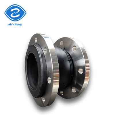 Corrosion Resistant PTFE Stainless Steel Joints EPDM Flexible Rubber Compensator for Air