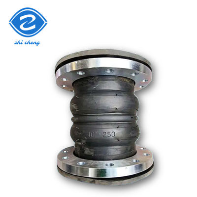 3 6 Flanged Rubber Expansion Joint Ansi 150lb Din Pn16 Galvanised Flange Full Face Seal