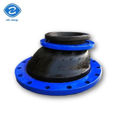 EPDM Eccentric Reducer Rubber Expansion Joint DN200-DN350 Bottom Horizontal Design PTFE-lined Eccentric Reducer For Chemical Pipelines