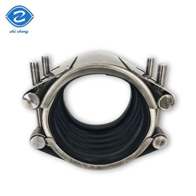 Dual Latch Secure Radial Hydraulic Compensation Non-welded Repair Adaptive Sealing Pipe Connector Pressure Operation ≤4.0MPa  Quick Pipe Repair Kit