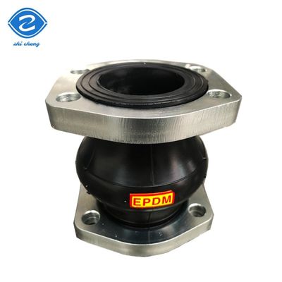 Diamond Flange Rubber Expansion Joint Pipe Fittings Compensator DN450 DN100 Ball Connector Epdm Single Flange Sphere Bellow