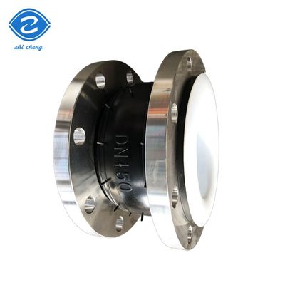 PN10/PN16/PN25 Single Sphere Rubber Joint Rubber Bellows Expansion Joint With SS304/SS316 Flange Flexible Joint