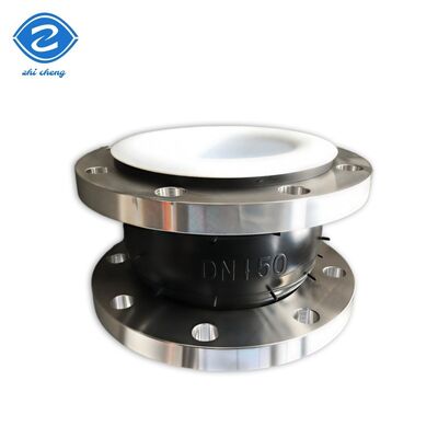 Developed for Low Maintenance and Absorption of Movement in Pipin Pump valve in and out 304 stainless steel lined PTFE flexible coupling