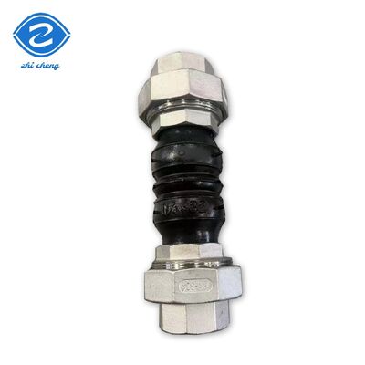 Industrial Wire Buckle Rubber Expansion Joint Flexible Connector with Stainless Steel 304 and EPDM Rubber for DN15 DN200Pipes